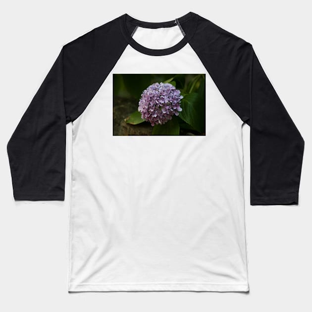 Flower Baseball T-Shirt by Lollik